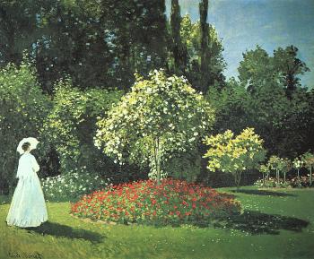 尅勞德 莫奈 Jeanne-Marguerite Lecadre in the Garden 尅勞德 莫奈 Jeanne-Marguerite Lecadre in the Garden